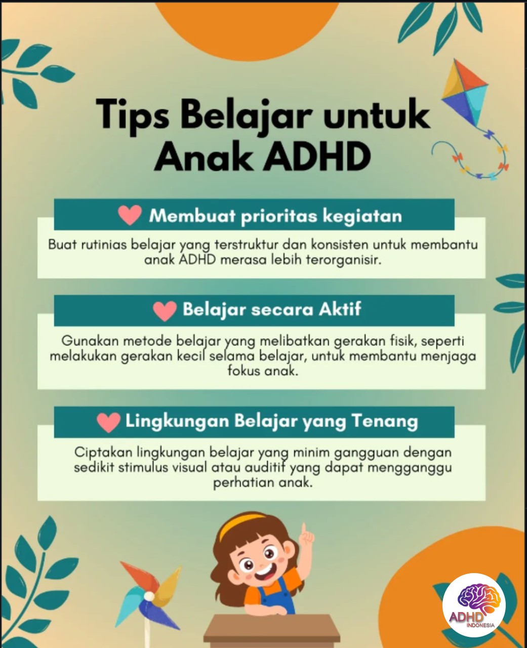 Strategi Belajar yang Cocok untuk Anak ADHD di Kota Banjar Baru
